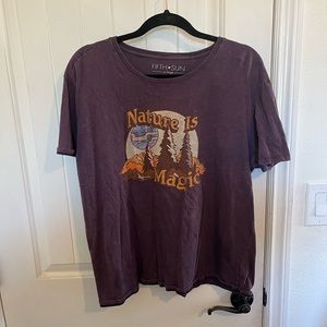 Nature Is Magic Fifth Sun T Shirt